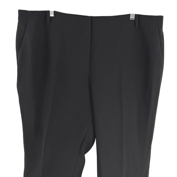 Talbots Pants 18W Black Solid Polyester Formal Office Career NWT PT-2617 - Picture 3 of 9
